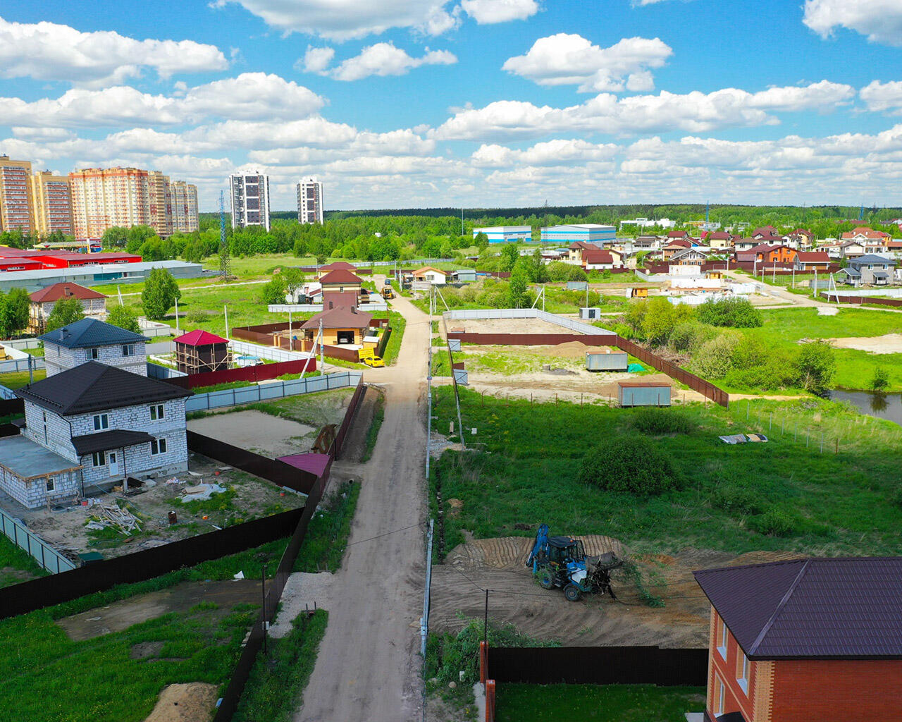 Коттеджный посёлок «Дергаево» Московская обл, Раменское г. Отзывы, цены,  застройщик, фото, официальный сайт.