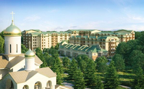 ЖК «Посад Премьер» Московская обл, Сергиев Посад г, Пограничная улица ...